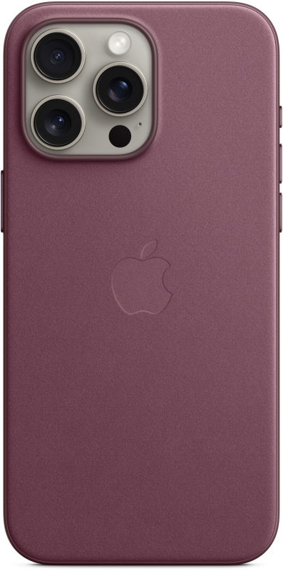 Чехол Apple MagSafe FineWoven для iPhone 15 Pro Max, «шелковица»