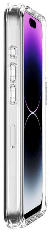 Чехол Avana AURA для iPhone 15 Pro MagSafe, прозрачный/золотой