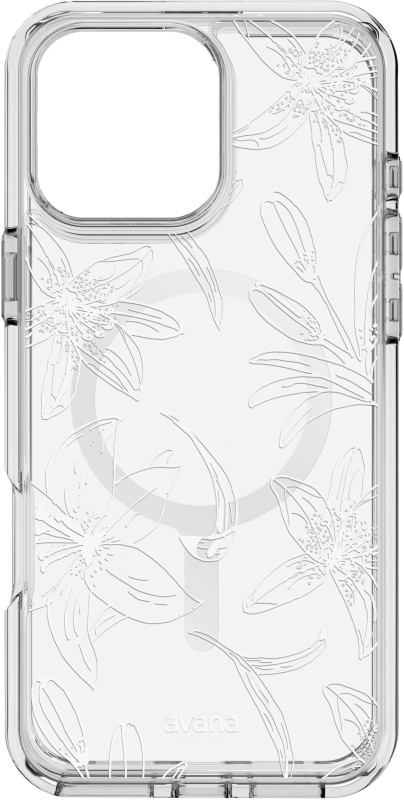 Чехол Avana VIBE MagSafe для iPhone 16 Pro Max, серебристый