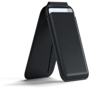 Чехол-бумажник Satechi Magnetic Wallet Stand MagSafe, черный