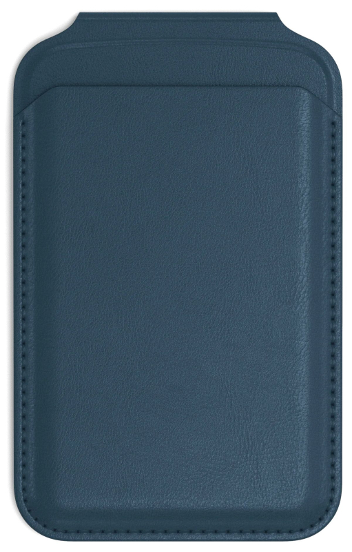 Чехол-бумажник Satechi Magnetic Wallet Stand MagSafe, темно-синий