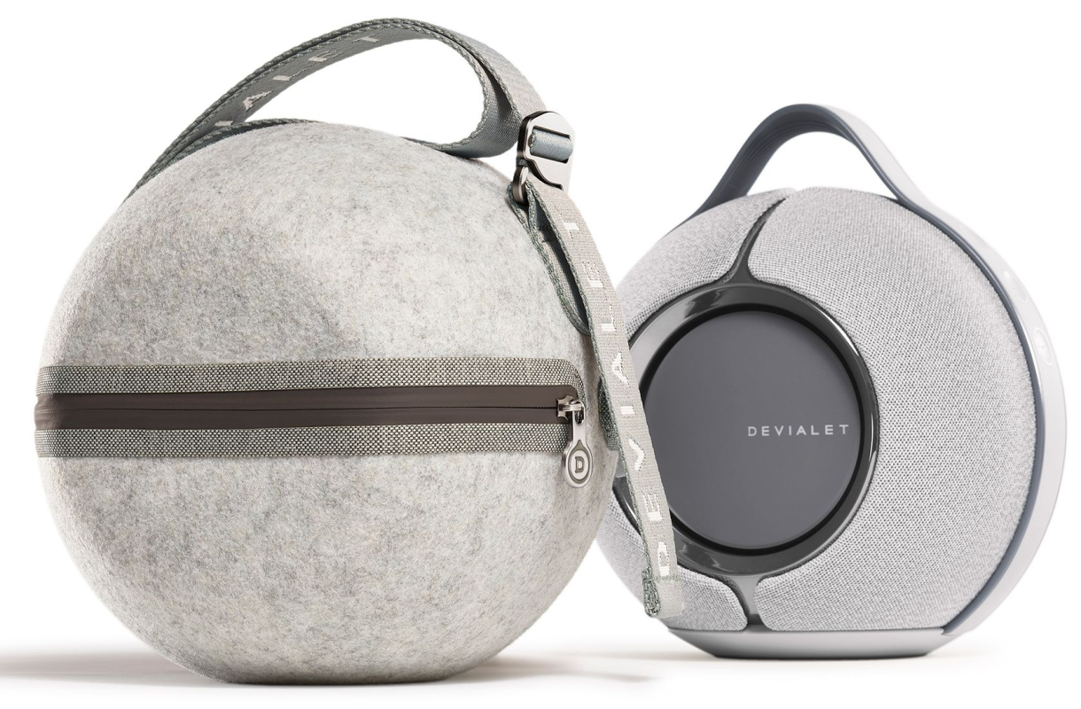 Чехол для переноски Devialet Cocoon для Devialet Mania, светло-серый