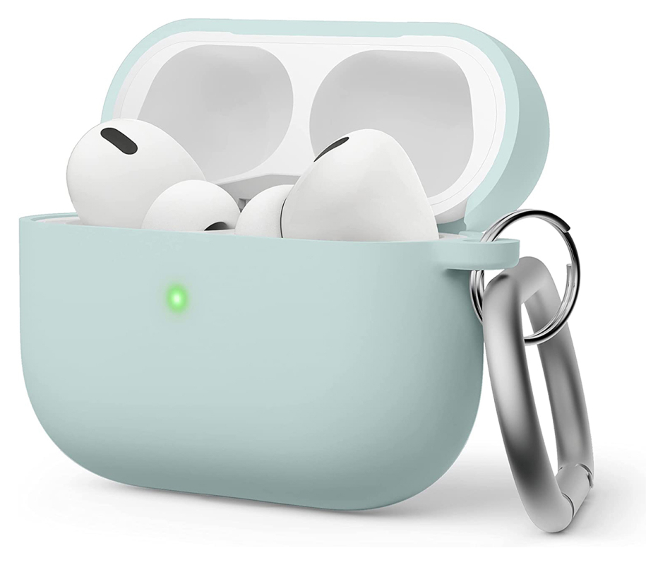 Чехол Elago Liquid Hang для AirPods Pro 2, силикон, мятный