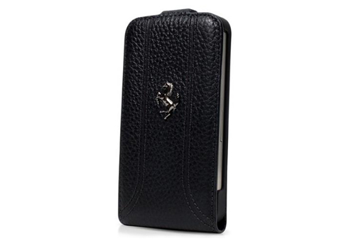 Чехол Ferrari Flip FF-Collection для iPhone 5 черный