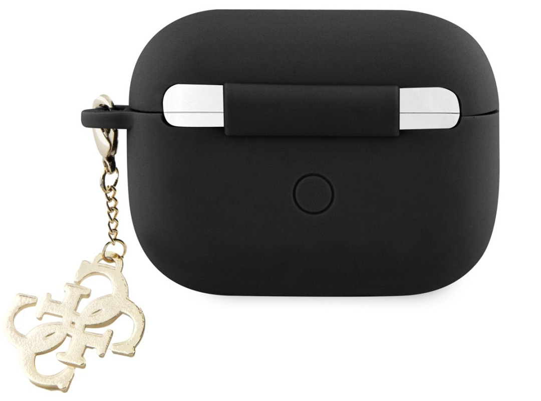 Чехол Guess Diamond Charm для Airpods Pro, черный