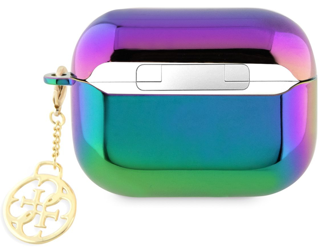 Чехол Guess Iridescent Charm для Airpods Pro, черный