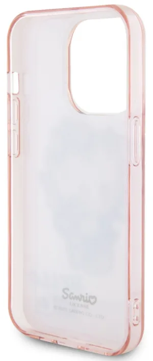 Чехол Hello Kitty Graffiti Guitar для iPhone 15 Pro Max, розовый