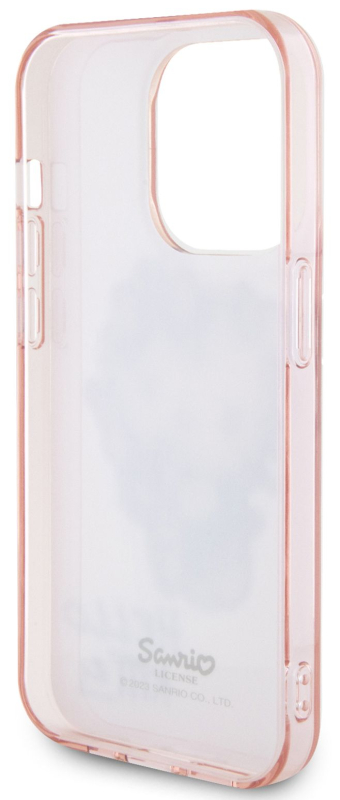 Чехол Hello Kitty Graffiti Guitar для iPhone 15 Pro Max, розовый