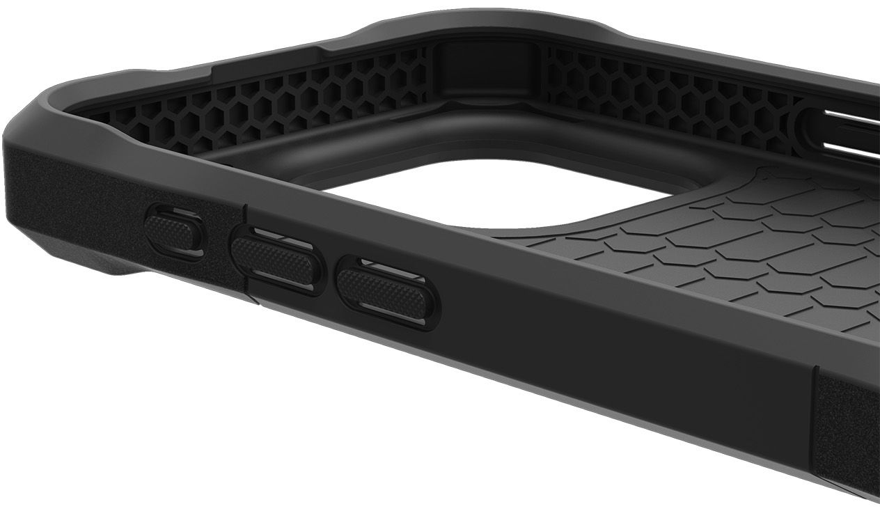 Чехол Itskins HYBRID R ARMOR SOLID для iPhone 15 Pro Max, черный