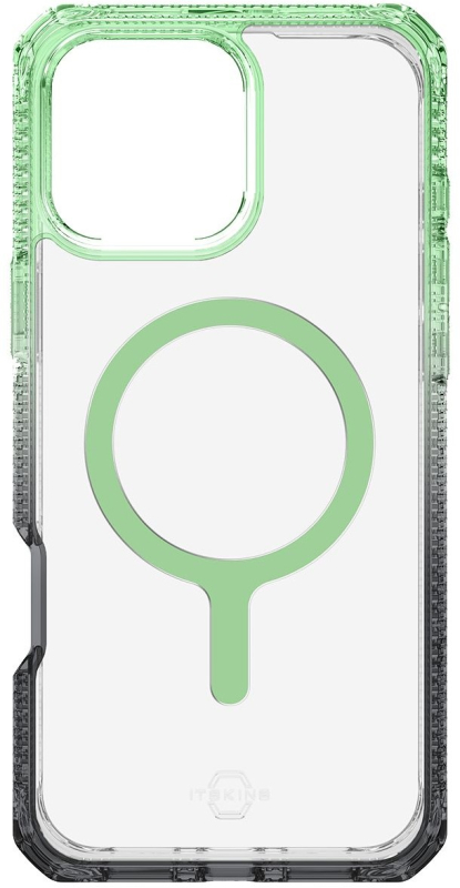 Чехол Itskins HYBRID R PRISM MagSafe для iPhone 16 Pro, светло-зеленый