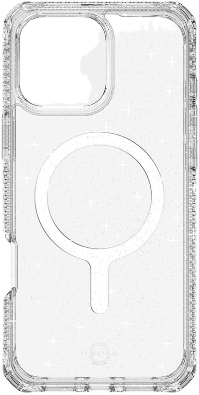 Чехол Itskins HYBRID R SPARK MagSafe для iPhone 16 Pro, прозрачный