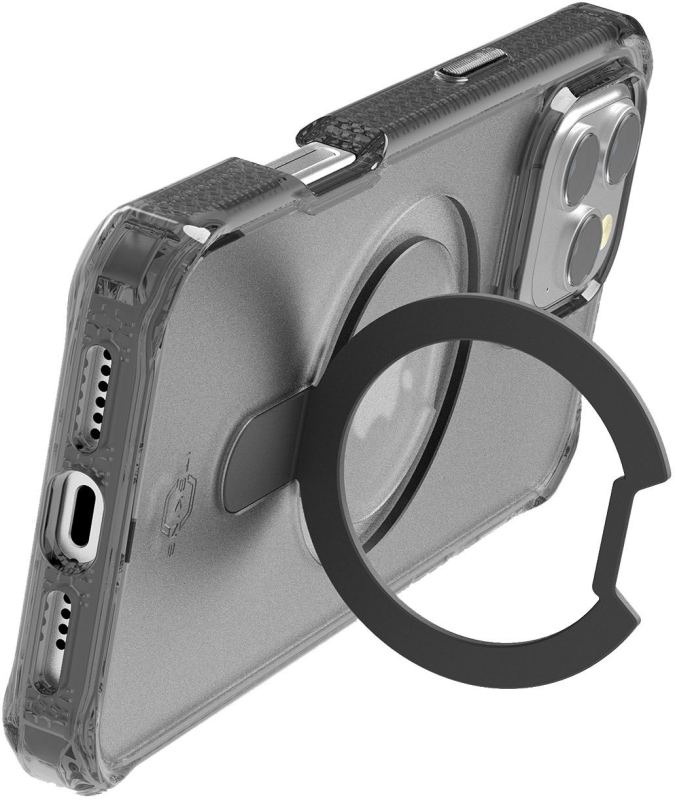 Чехол Itskins HYBRID R VAPOR STAND MagSafe для для iPhone 16 Pro Max, черный