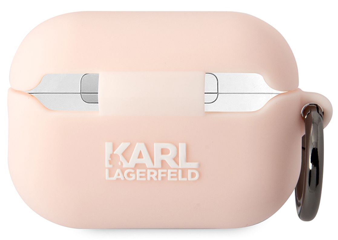 Чехол Karl Lagerfeld Choupette 3D для Airpods Pro 2, розовый