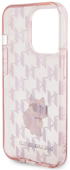 Чехол Karl Lagerfeld NFT Choupette для iPhone 15 Pro Max, розовый
