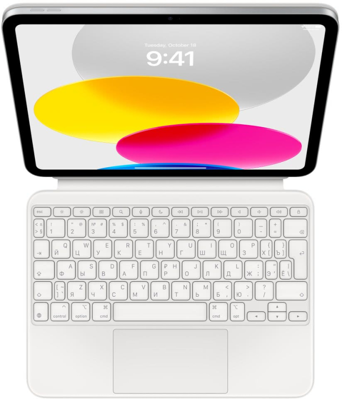 Чехол-клавиатура Apple Magic Keyboard Folio для iPad 10,9″, белый
