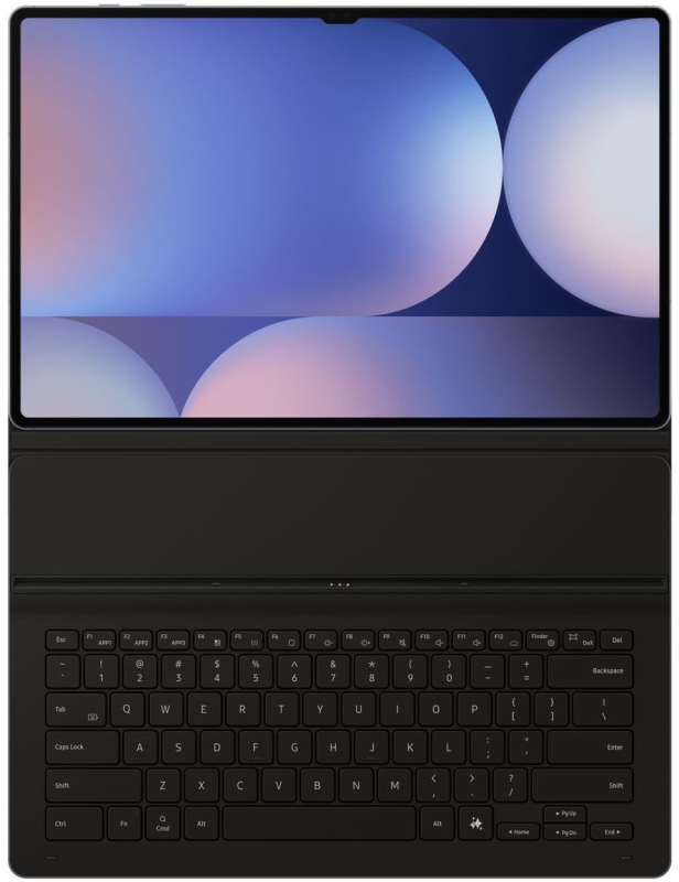 Чехол-клавиатура Samsung Tab S9 Ultra/S10 Ultra с AI клавишей, черный