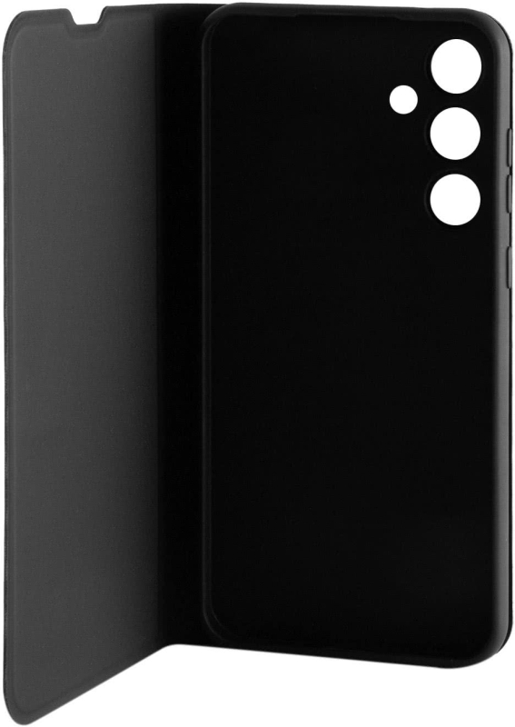 Чехол-книжка moonfish для Galaxy A55, полиуретан, черный