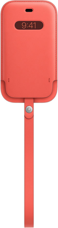 Чехол-конверт Apple MagSafe для iPhone 12 mini, кожа, «розовый цитрус»