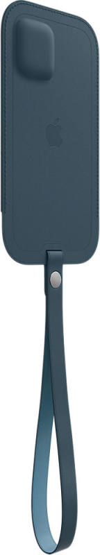 Чехол-конверт Apple MagSafe для iPhone 12 Pro Max, кожа, «балтийский синий»