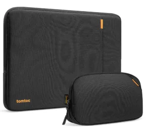Чехол-конверт Tomtoc Defender 2в1 A13 16″, черный