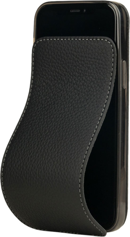 Чехол Marcel Robert для iPhone 12 Pro Max, теленок, матовый черный