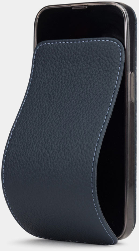 Чехол Marcel Robert для iPhone 13 Pro, теленок, матовый синий