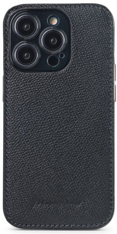 Чехол Marcel Robert Louis для iPhone 15 Pro Max, теленок, черный