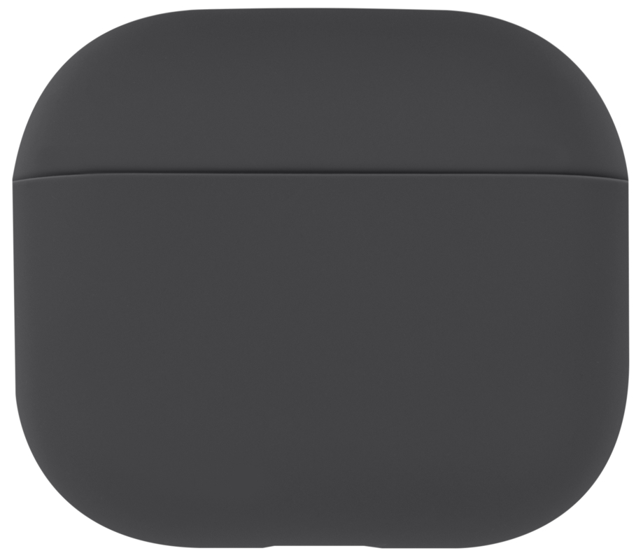 Чехол moonfish для AirPods 3, силикон, темно-серый