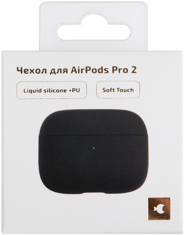 Чехол moonfish для AirPods Pro 2, черный
