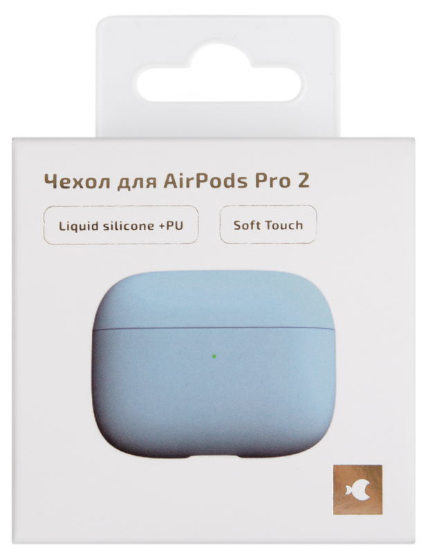 Чехол moonfish для AirPods Pro 2, голубой
