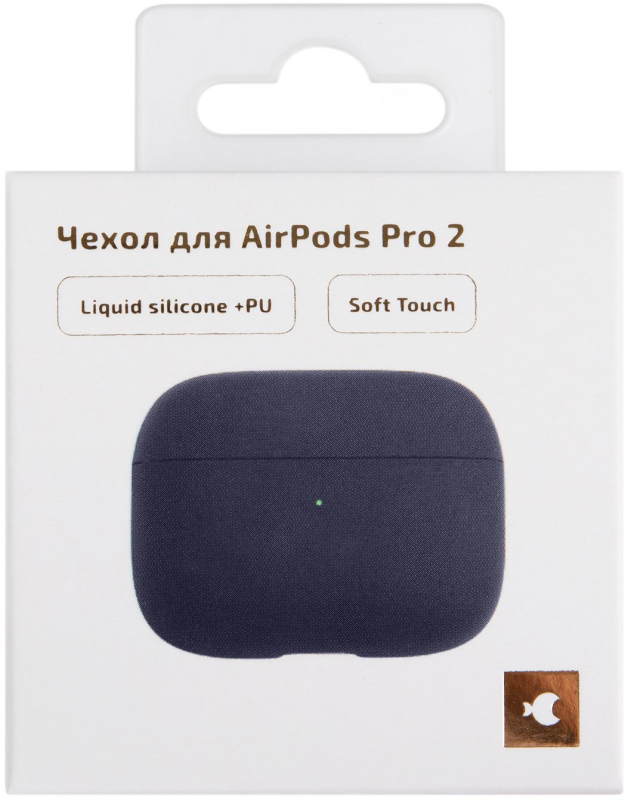 Чехол moonfish для AirPods Pro 2, темно-синий