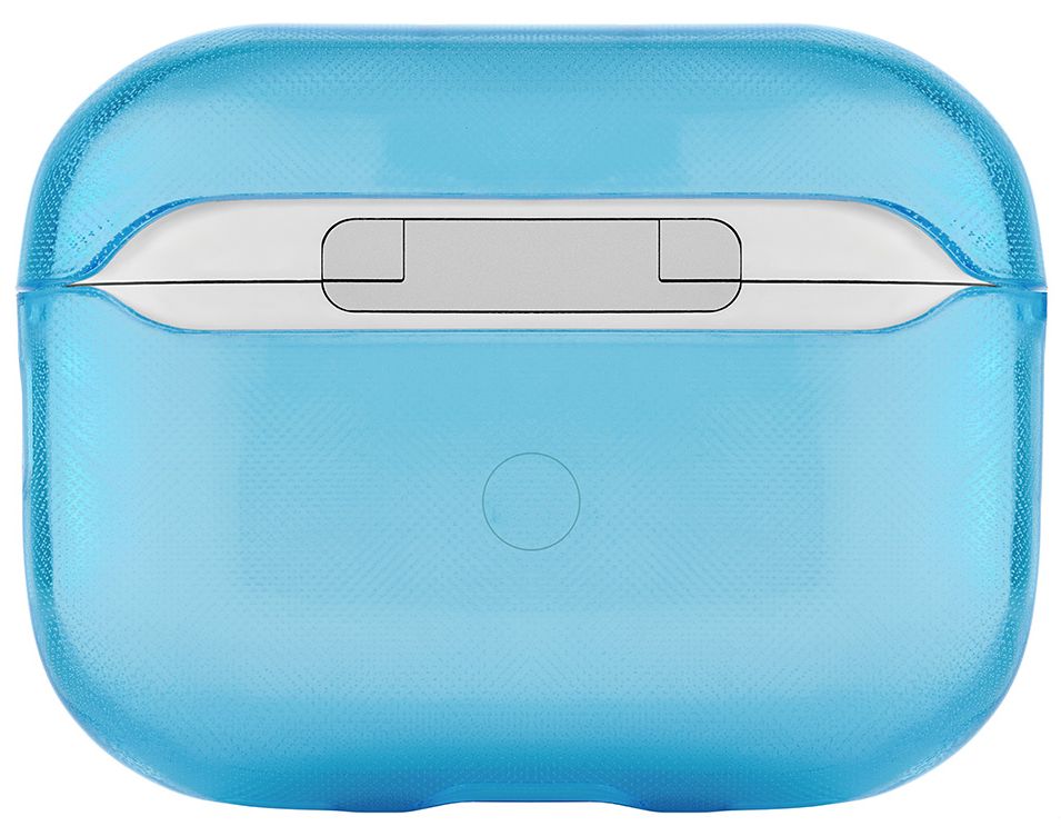 Чехол moonfish для AirPods Pro 2, TPU, голубой