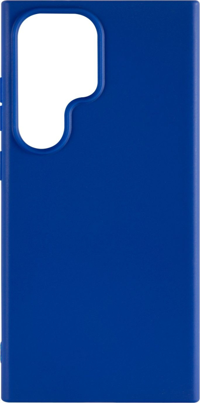 Чехол moonfish для Galaxy S24 Ultra, силикон, синий