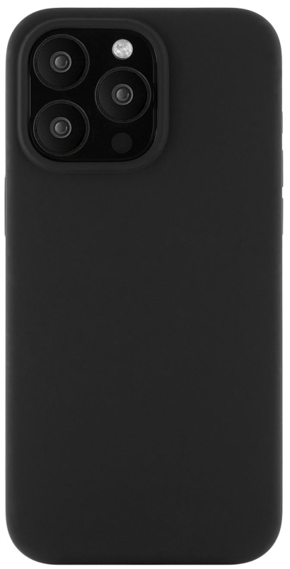 Чехол moonfish Magsafe для iPhone 15 Pro Max, силикон, черный