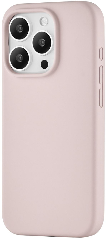 Чехол moonfish Magsafe для iPhone 15 Pro Max, силикон, розовый