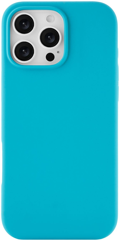 Чехол moonfish MagSafe для iPhone 16 Pro Max, силикон, soft-touch, бирюзовый