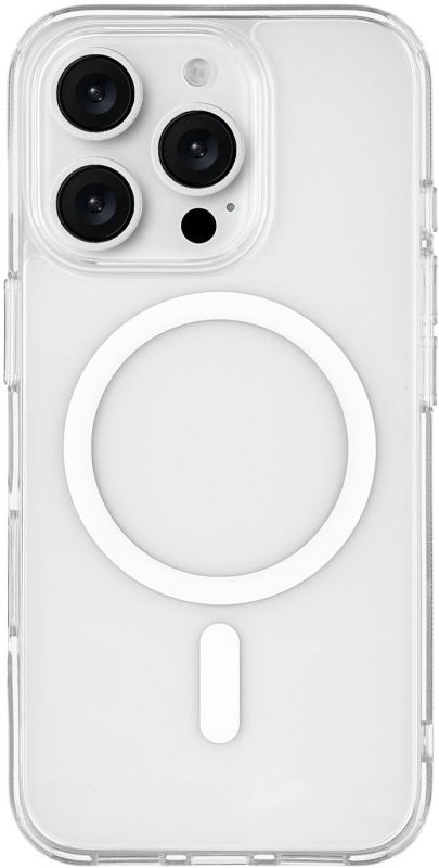 Чехол moonfish MagSafe для iPhone 16 Pro, поликарбонат, прозрачный
