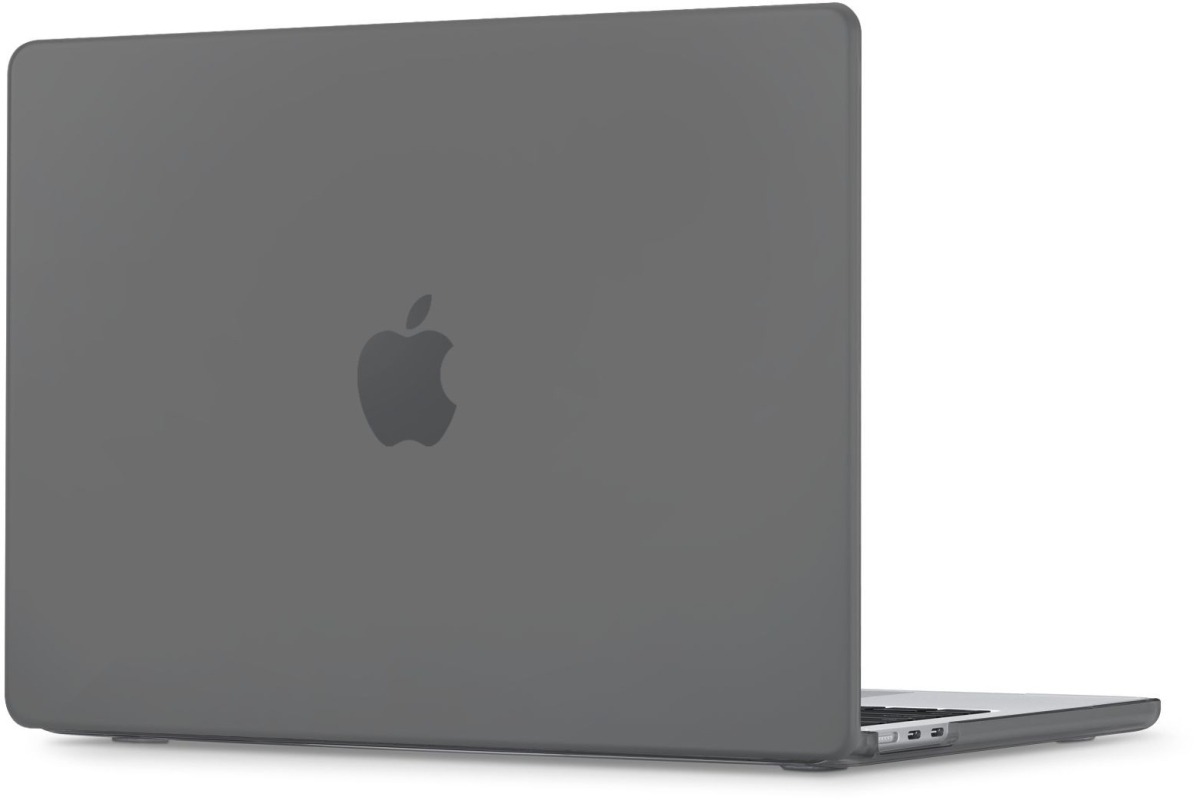 Чехол-накладка moonfish для MacBook Air 13″ (M3), soft-touch, серый