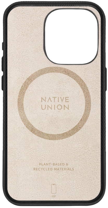 Чехол Native Union (RE)Classic Case для iPhone 15 Pro Max, MagSafe, черный