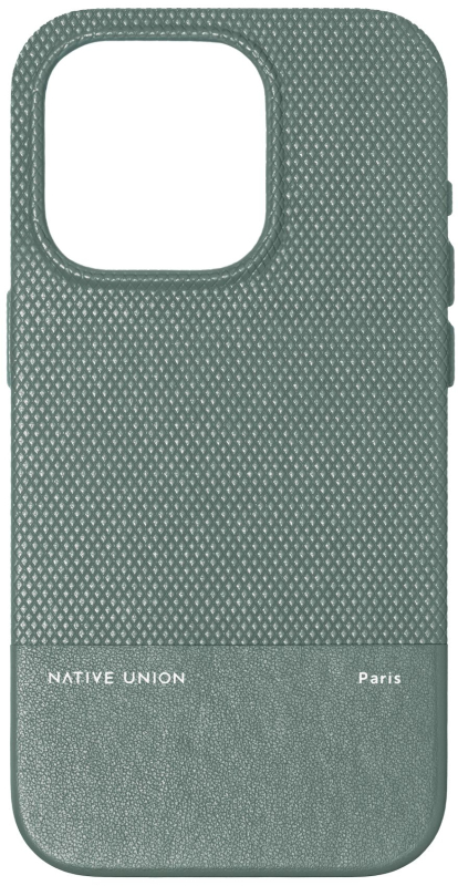 Чехол Native Union (RE)Classic Case для iPhone 15 Pro Max, MagSafe, зеленый