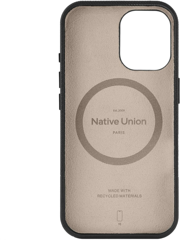 Чехол Native Union (RE)Classic Case MagSafe для iPhone 16, черный