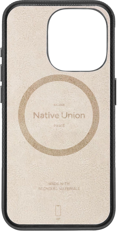 Чехол Native Union (RE)Classic Case MagSafe для iPhone 16 Pro, черный