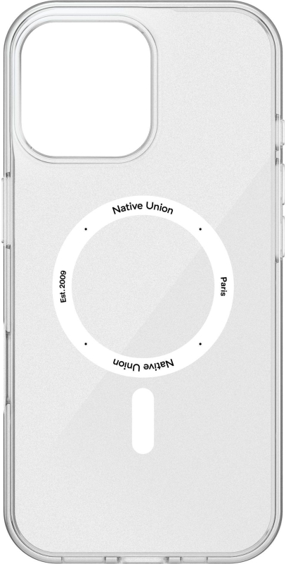 Чехол Native Union (RE)Classic Case MagSafe для iPhone 16 Pro Max, прозрачный