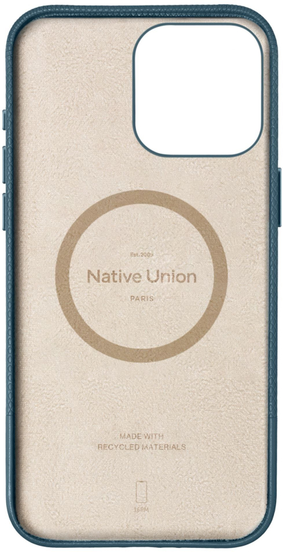 Чехол Native Union (RE)Classic Case MagSafe для iPhone 16 Pro Max, синий