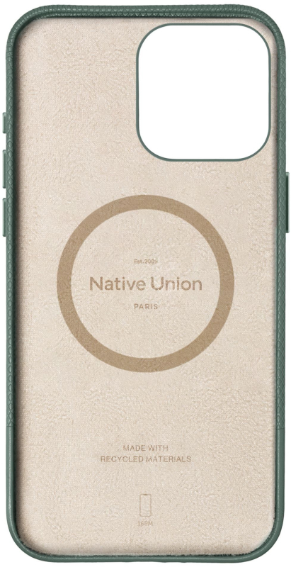 Чехол Native Union (RE)Classic Case MagSafe для iPhone 16 Pro Max, зеленый