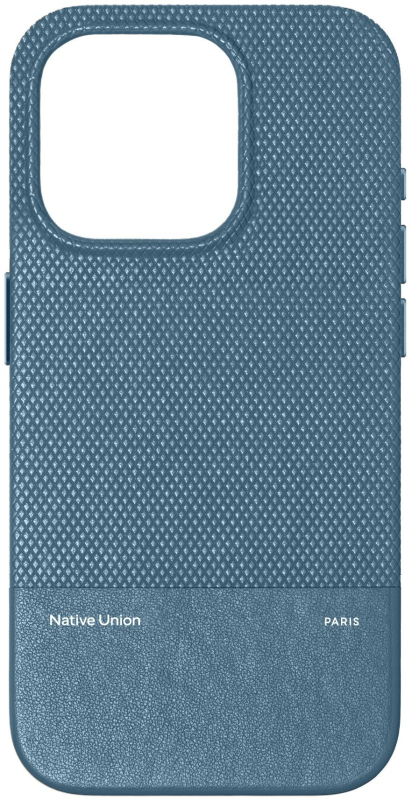 Чехол Native Union (RE)Classic Case MagSafe для iPhone 16 Pro, синий