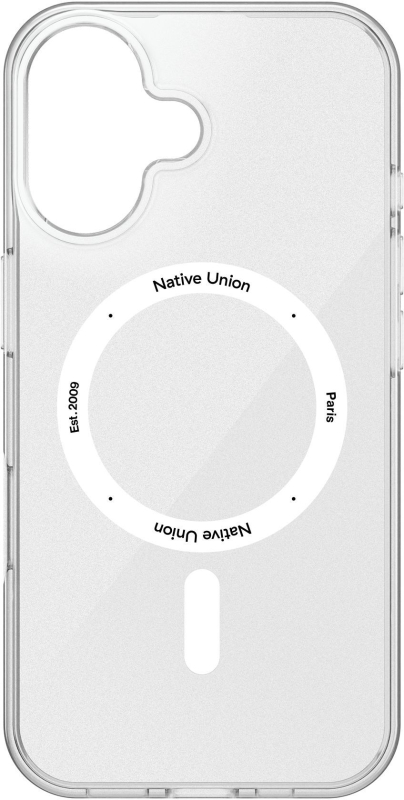 Чехол Native Union (RE)Classic Case MagSafe для iPhone 16, прозрачный