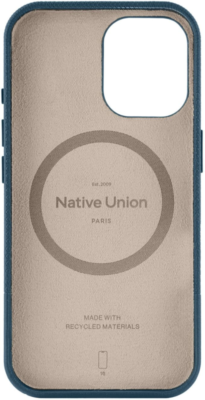 Чехол Native Union (RE)Classic Case MagSafe для iPhone 16, синий