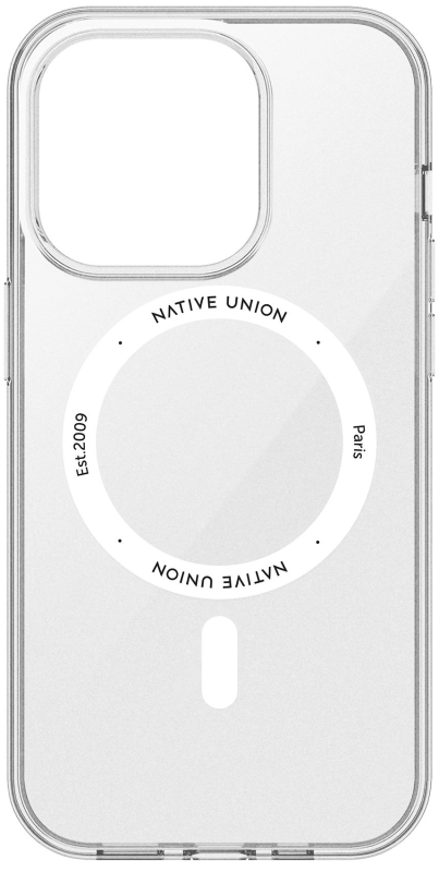 Чехол Native Union (RE)Clear Case для iPhone 15 Pro Max, MagSafe, прозрачный