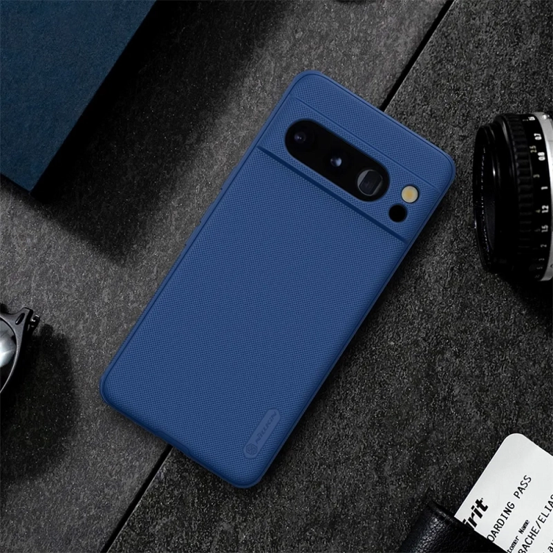 Чехол Nillkin Super Frosted Shield Pro для Google Pixel 8 Pro, синий